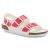 Neon Pink/White Patent