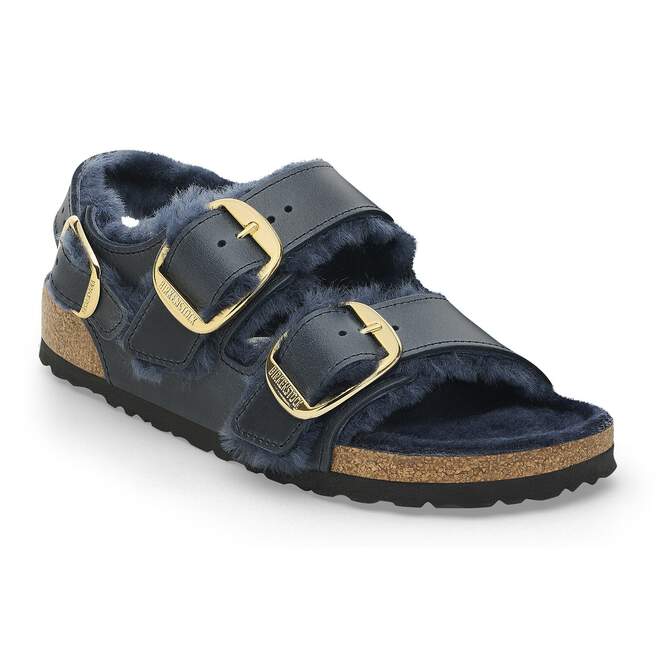 Milano Big Buckle Shearling