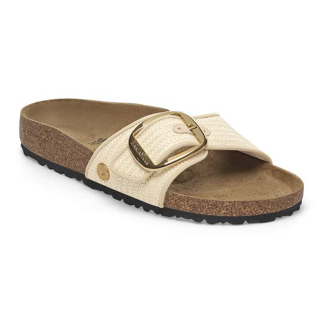 Madrid Big Buckle Raffia