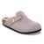 Suede Shimmering Faded Purple