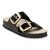 High-Shine Black/Ecru